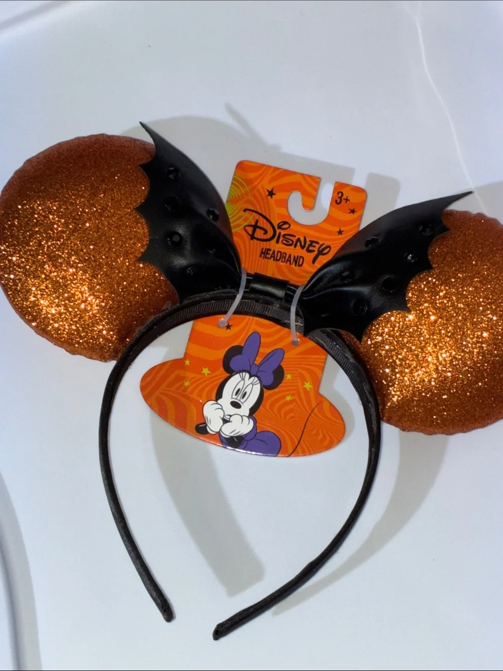 Disney Minnie Mouse Bat wing glitter ears